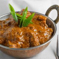 Lamb Tarkari · Boneless lamb pieces are cooked in taste of the himalayas special sauce with different herbs...