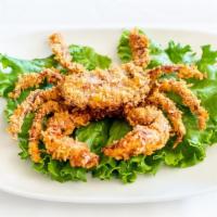 Soft Shell Crab · Dipped in tempura batter and lightly fried.