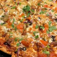Combination Pizza · Pepperoni, sausage, mushroom, peppers, onions. Only large size.