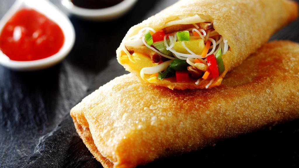 Crispitos · Crispy tortilla filled with chicken and cheese.