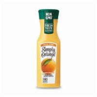 Simply Orange®  · 100% pure-squeezed orange juice.