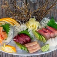 Sashimi Combo · Chef's choice of sashimi 14 pieces.