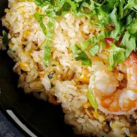House Special Fried Rice · Serves in Chicken and Shrimp. 
This item is temporary from Bar Bay Grill