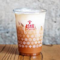 Sea Salt Crema Tea · Your choice of house artisan tea, shaken until light and frothy and sweetened with simple sy...