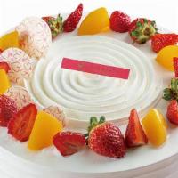 Strawberry Cream Cake · 