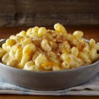 Macaroni And Cheese
 · Macaroni baked in a creamy alfredo and cheddar sauce. feeds 5 and comes with 5 of our mouthw...