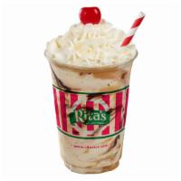 Hand Crafted Large Milkshake · Milk shake made with hand-crafted custard and whip cream or cherry on top.