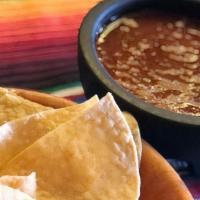 side house Salsa w/food · small 8oz cup of our house Salsa or