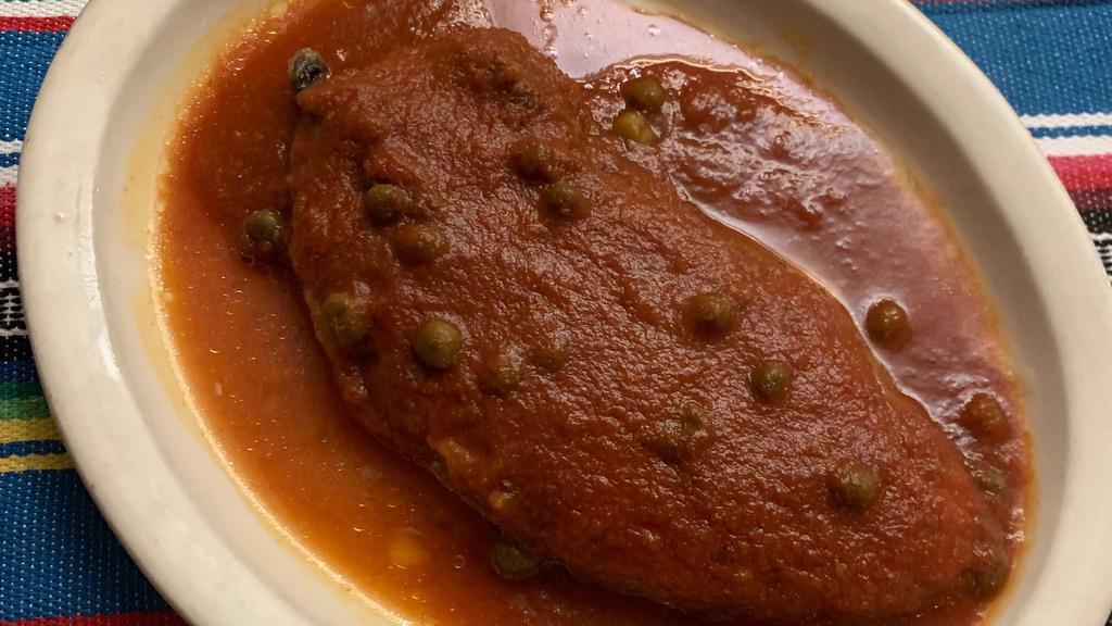 Beef Chile Relleno · choose between ground beef or shredded beef