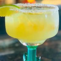 Cadillac Margarita · Jose Cuervo Gold sweet n sour and grand marnier floater