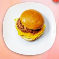 Sausage On The Cob Sandwich · Two scrambled eggs with sweet corn, sausage and American cheese in two thick sliced garlic b...