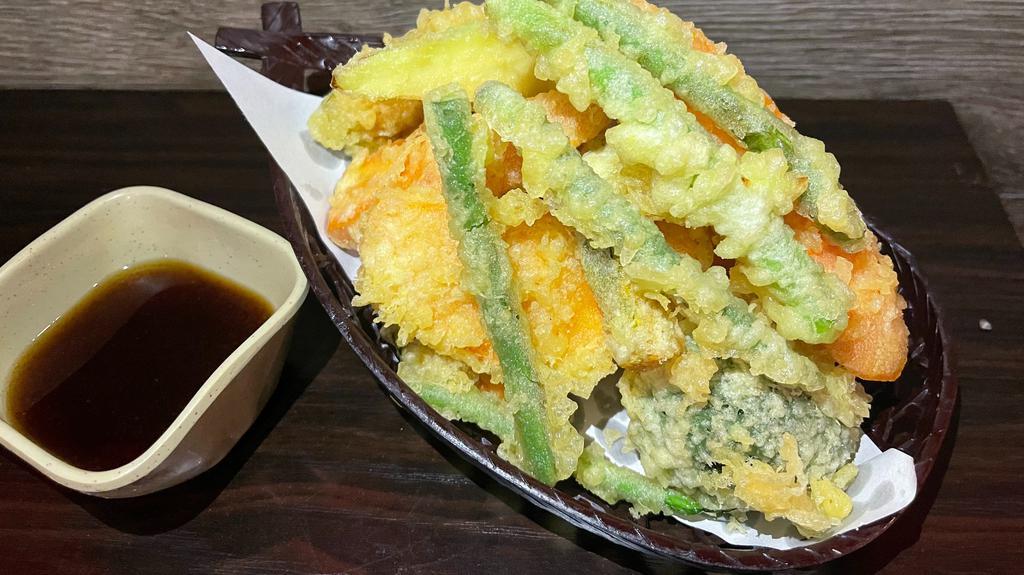 Veggie Tempura · mixed vegetable tempura.