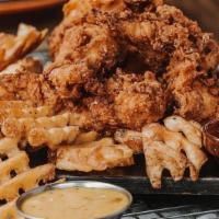 Twisted Tenders Party Pack · 20 chef crafted chicken tenders. Crispy buttermilk marinated tenders breaded in twisted flou...