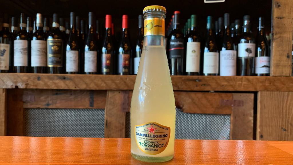 Limonata - Sanpellegrino · Lemon Italian soda. 
6.75 fl oz.