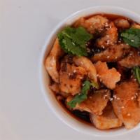 Soy Chili Poached White Fish · 