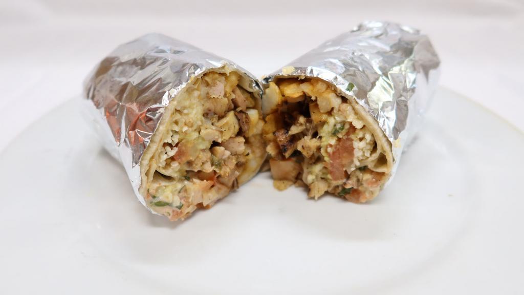 California Burrito · 1 Choice of meat, fries, pico de gallo, sour cream, guacamole, and cheese. Add lengua for an additional charge.
