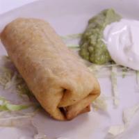 Flautas Combo · Your choice of meat fried in a flour tortilla.