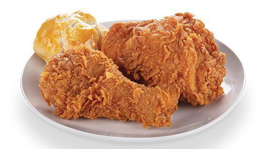 Chicken (Dark) 2 Pc · 1 Thigh
1 Leg
Comes with a Honey Butter Biscuit