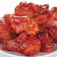 10Pc Traditional Wings(Halal) · Includes fries & 1 can soda