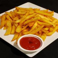French Fries · Fresh fries plain or add upgrades like melted cheddar cheese, bacon, sour cream or make them...