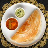 Choco Choco Dosa · Crepe made of rice & lentil batter with Chocolate spread (nuts) and clarified butter