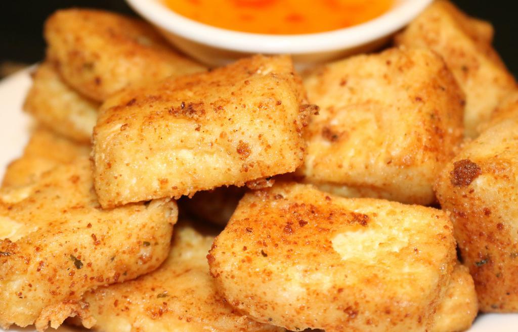 S01. Crispy Fried Soft Tofu · Dau hủ non.
