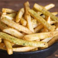 Fries · Thin-cut Idaho russets tossed with our seasoned salt
