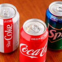 Soda · Your choice of various soda drinks.