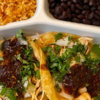 Taco Plate · 2 tacos of choice of meat