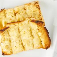 Garlic Bread · With cheese.