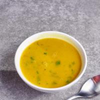 Dal Soup · Vegan, Lactose-Free. Classic tangy lentil soup.