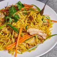 Chow Mein · Wok tossed Nepali stir-fried noodles.