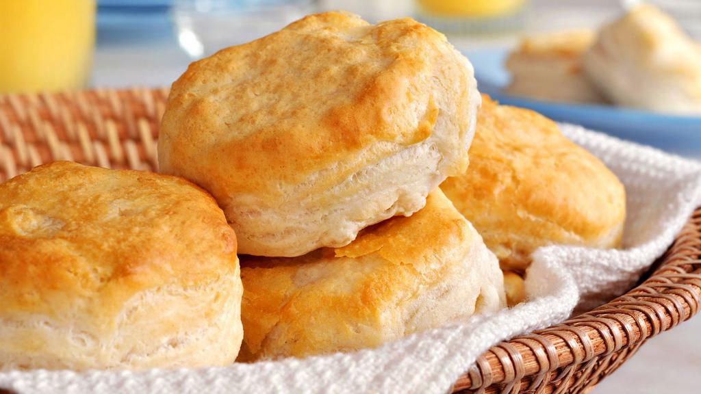 Honey Butter Biscuits · You won't be able to stop at one. Warm, flaky, tender honey butter biscuits.