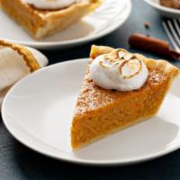 Sweet Potato Pie · Rich, custardy, sweet potato pie with a touch of cinnamon and warm spices.