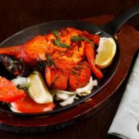 Chicken Breast · chicken breast marinated with yogurt and special blend of spices Cooked in tandoor (clay ove...