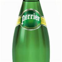 Perrier · Carbonated mineral water.
