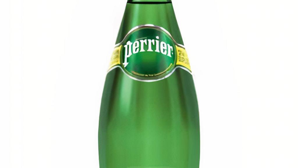 Perrier · Carbonated mineral water.