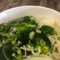E1. Vegetable with Noodle Soup · 