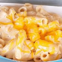 Mac & Cheese · Cheesy-baked blend of cheddar, parmesan & asiago.