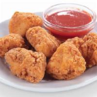 Boneless Wings 6 Pc · Our boneless wings are lightly breaded and fried to perfection.
Try it with one of our dippi...