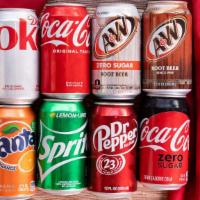 Classic Soda · Coke, diet coke, coke zero, orange soda, sprite, dr. pepper, root beer.