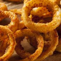 Onion Rings · Fresh and Crispy Fried Onion Rings