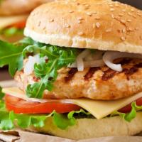 Grilled Chicken Sandwich · Perfectly Seasoned and Grilled Chicken Breast with your Personal touch of Condiments and Add...