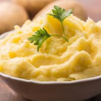 Mashed Potatoes · Creamy Mashed Potato Topped with Gravy