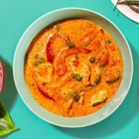 TYPHOON PANANG CURRY · Thick Panang Curry with Coconut Milk X Your Choice of Protein X Served With Rice