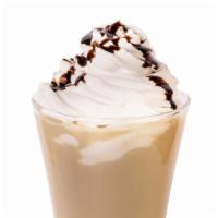 Mocha Frappe · An icy cold treat made from espresso with skimmed milk, chocolate sauce, and ice.