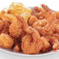 Crispy Shrimp (10 Pc) · The Krispy Cajun style fish include a Honey Butter Biscuit and our delicious tarter sauce