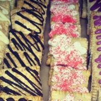 PopTarts · Our individual hand pies, way better than their namesake.  Pick your flavors: Nutella, Cherr...