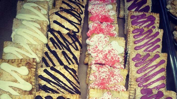 PopTarts · Our individual hand pies, way better than their namesake.  Pick your flavors: Nutella, Cherry, or Blueberry!