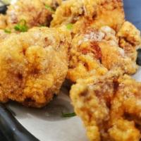 Chicken Karaage · Fried chicken w/ housemade tempura sauce.